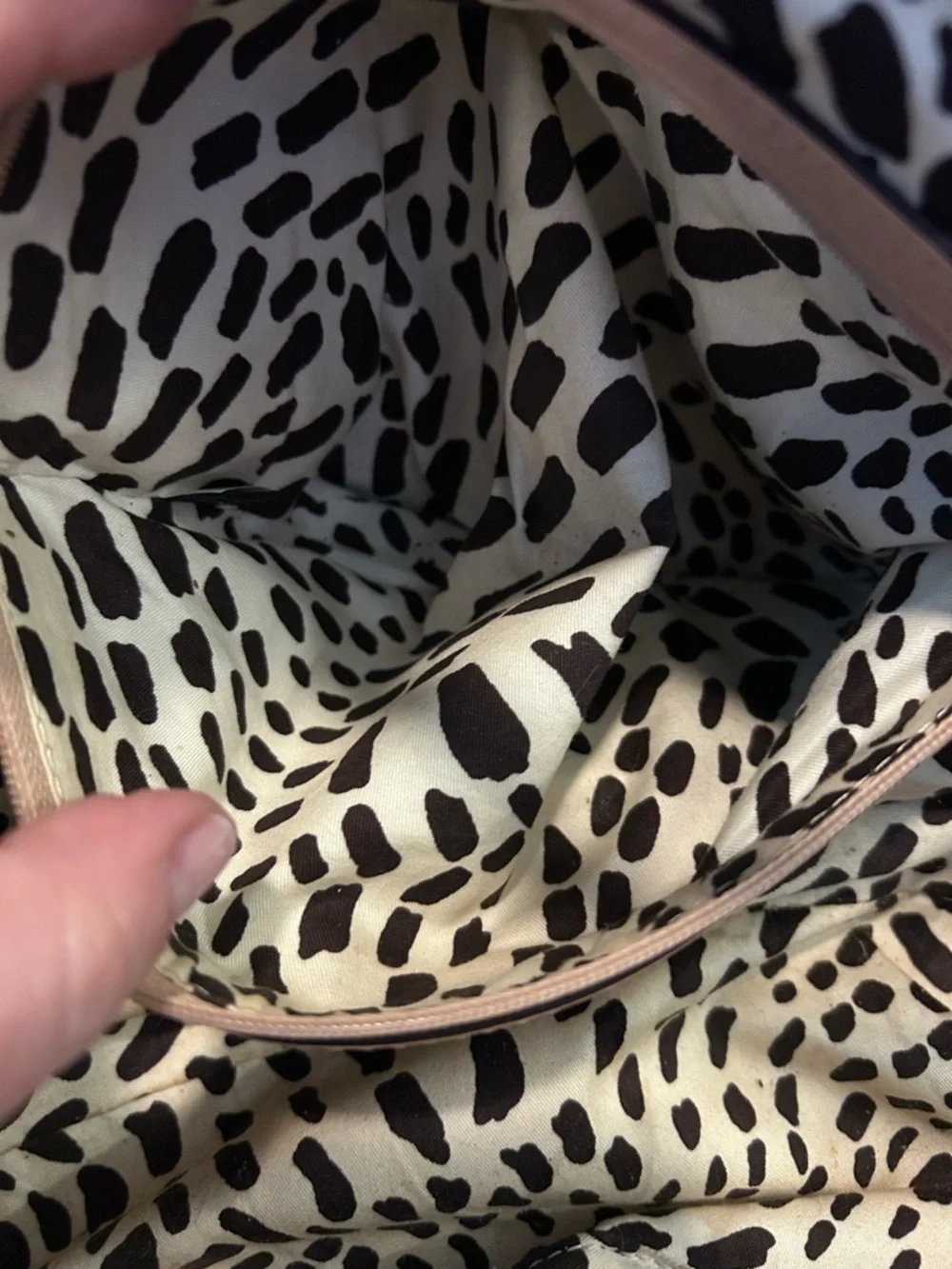 Kate Spade Cream Leather Satchel